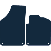 Image of the mat template for Peugeot RCZ (2010 - 2015) Car Mats