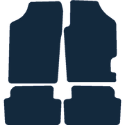 Image of the mat template for Renault Laguna (1994 - 2001) Car Mats