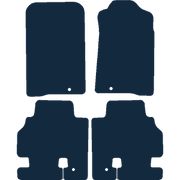 Image of the mat template for Ssangyong Kyron Long Wheelbase (2006 - 2010) Car Mats