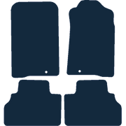 Image of the mat template for Ssangyong Kyron Short Wheelbase (2006 - 2010) Car Mats