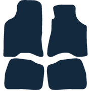 Image of the mat template for SEAT Arosa (1997 - 2004) Car Mats