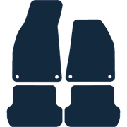 Image of the mat template for SEAT Exeo (2009 - Present) Car Mats