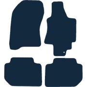 Image of the mat template for Subaru Tribeca (5 Seat) (2007 - Present) Car Mats