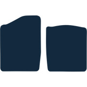 Image of the mat template for Toyota Dyna Van (2002 - Present) Van Mats