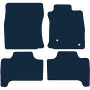 Image of the mat template for Toyota Land Cruiser (2003 - 2009) Car Mats