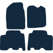 Image of the mat template for Toyota Yaris Verso (2000 - 2006) Car Mats