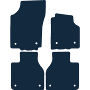 Image of the mat template for Volkswagen Pheaton LWB Car Mats