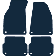 Image of the mat template for Audi A6 (2005 - 2009) Car Mats