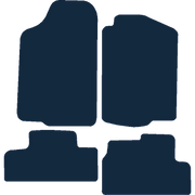 Image of the mat template for Isuzu Trooper Short Wheelbase (1992 - 2003) Car Mats