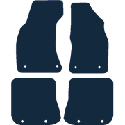 Image of the mat template for Audi A4 (8 Clips) (1994 - 2001) Car Mats