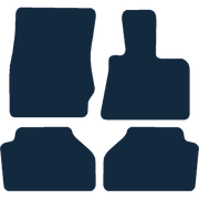 Image of the mat template for BMW X3 F25 (2011 - 2019) Car Mats