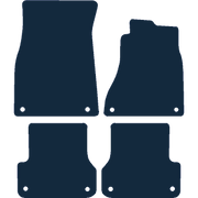 Image of the mat template for Audi A7 (2011 - 2018) Car Mats