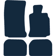 Image of the mat template for BMW 7 Series E38 (1994 - 2001) Car Mats