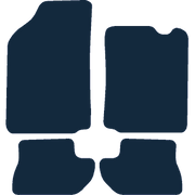 Image of the mat template for Citroen C3 Pluriel (2003 - 2010) Car Mats