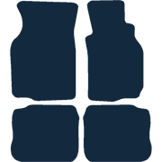 Image of the mat template for Mitsubishi Lancer Evo 4 - 6 (1996 - 2002) Car Mats