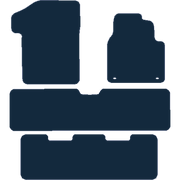 Image of the mat template for Renault Espace Grand Espace (1997 - 2003) Car Mats