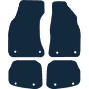 Image of the mat template for Audi A4 Avant (1995 - 2001) Car Mats