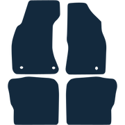 Image of the mat template for Audi A4 (4 Clips) (1994 - 2001) Car Mats