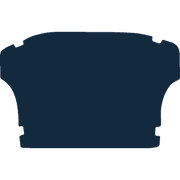 Image of the mat template for Kia Sorento (2004 - 2007) Boot Mat