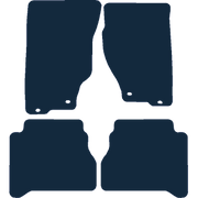 Image of the mat template for Kia Sorento (2007 - 2010) Car Mats