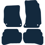 Image of the mat template for Volkswagen Passat (1996 - 2001) Car Mats