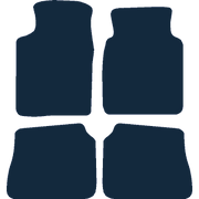 Image of the mat template for Renault Megane (1996 - 2003) Car Mats