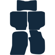 Image of the mat template for Proton Impian (2000 - 2009) Car Mats