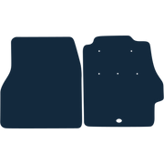 Image of the mat template for Toyota MR2 Mk3 With Metal Heelpad (2000 - 2008) Car Mats