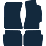 Image of the mat template for Subaru Impresza (2003 - 2006) Car Mats