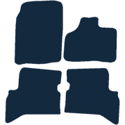 Image of the mat template for Suzuki Grand Vitara 5 Door (1998 - 2005) Car Mats