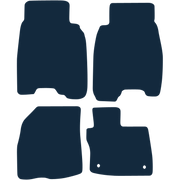 Image of the mat template for Honda Civic (3 & 5 Door) (2006 - 2008) Car Mats