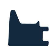 Image of the mat template for DAF XF 95 Euro 2 & 3 Manual Engine Cover (1997 - 2012) Car Mats