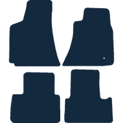 Image of the mat template for Chrysler 300C Tourer (2006 - 2010) Car Mats