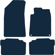 Image of the mat template for Peugeot 508 (2011 - 2019) Car Mats