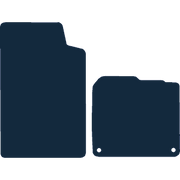 Image of the mat template for smart city Coupe With OEM Fixings (1998 - 2002) Car Mats