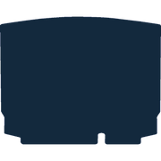 Image of the mat template for Volkswagen Golf Mk6 (Hatchback) (2008 - 2013) Boot Mat