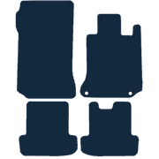 Image of the mat template for Mercedes-Benz C Class C204 Coupe Automatic (2011 - 2015) Car Mats