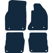 Image of the mat template for Audi A6 Quattro (1997 - 2004) Car Mats