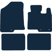 Image of the mat template for Hyundai i40 (2012 - 2019) Car Mats