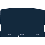 Image of the mat template for Kia Rio (2010 - 2017) Boot Mat