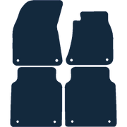 Image of the mat template for Audi A8 LWB (2010 - 2018) Car Mats