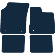 Image of the mat template for Chrysler Ypsilon (2011 - 2015) Car Mats