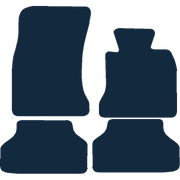 Image of the mat template for BMW 5 Series E60 (2003 - 2010) Car Mats