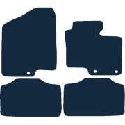 Image of the mat template for Kia Optima (2012 - 2016) Car Mats