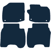 Image of the mat template for Honda Civic (2012 - 2017) Car Mats