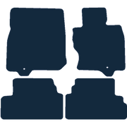 Image of the mat template for Infiniti G Saloon (2009 - 2015) Car Mats