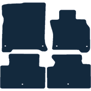 Image of the mat template for Infiniti M (2010 - 2018) Car Mats