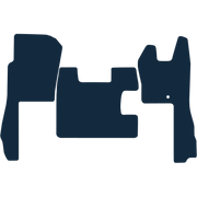 Image of the mat template for Scania R Series (Opticruise) Manual (2004 - 2016) Car Mats