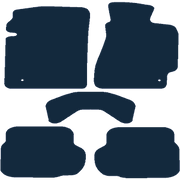 Image of the mat template for Toyota Celica Cabriolet Convertible ST183 (1991 - 1999) Car Mats