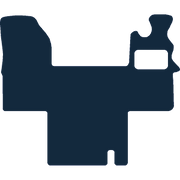 Image of the mat template for Renault Master Motorhome (Lunar Premier H622) (2006 - 2010) Motorhome Mats